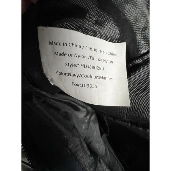 Navy Puffer Tote Bag - Picture 13 of 14